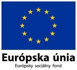 Moderné vzdelávanie pre vedomostnú spoločnosť / Projekt je spolufinancovaný zo zdrojov EÚ Pracovný