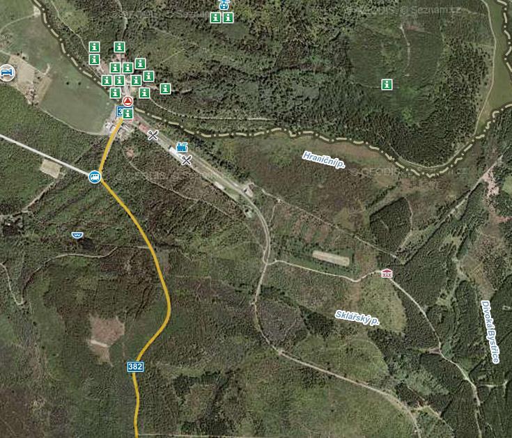 42 2.10 Detailní výsledky v lokalitě Moldava (KRUSNE09 pěší, cyklisté) V lokalitě Moldava byli monitorováni cyklisté a pěší. Jedná se o štěrkovou komunikaci o šířce cca 3 metry.
