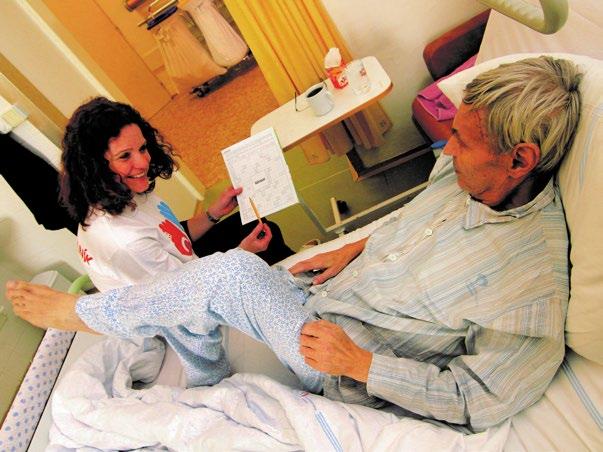 Konkrétní činnosti, do kterých se mohou dobrovolníci zapojit různé druhy pomoci na jednotlivých odděleních podle toho, jak se navzájem personál a zájemce o práci domluví.