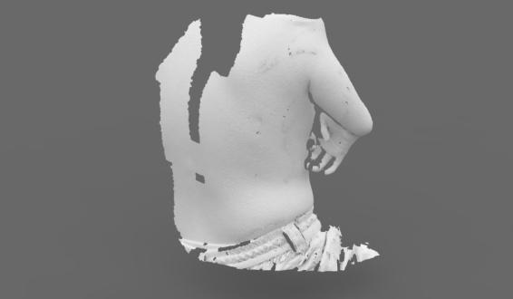 Následně byl z těchto snímků v programu 3ds Max vytvořen kompletní