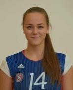 2012 2017 VK KP Brno, juniorská reprezentantka ČR Zuzana Kratochvílová v sezóně 2012 2017 TJ Sokol Šternberk Anna Pavlovová v sezóně