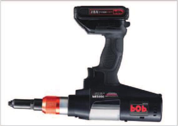 ProSet PB2500 Akumulátorové nářadí pro trhací nýty Specifikace Rozměry: Battery: Nabíječka: Zdvih: Hlučnost: Tažná síla: Rozsah: Hmotnost: 20mm x 240mm 18V Li-Ion 1,5 Ah slim battery pack (POP