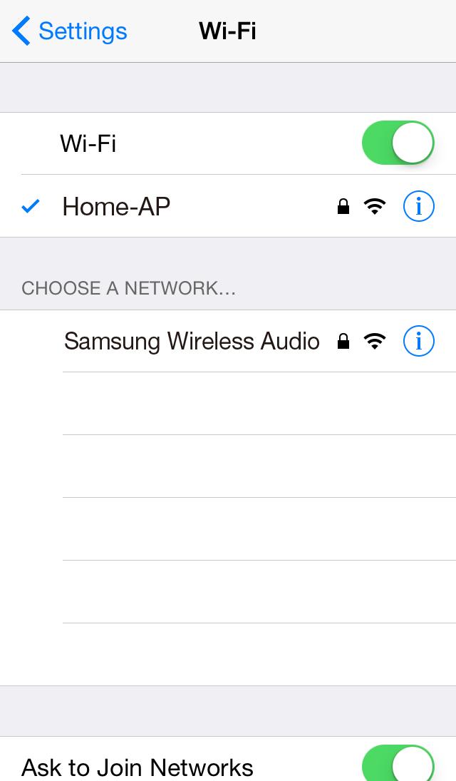 10 V systému ios přejděte do nabídky Nastavení ; Wi-Fi a vyberte síť, k