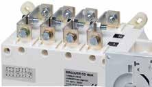 ATyS přepínače ATyS r, ATyS d, ATyS t, ATyS g, ATyS p Příslušenství Changeover switches Kryt svorek Ochrana IPX proti přímému kontaktu s praporci přepínače nebo s připojovacími prvky.