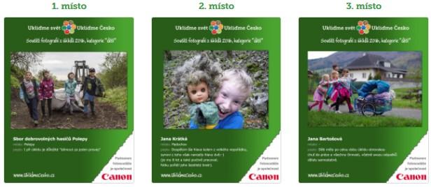 FOTOSOUTĚŽ Stejně jako v minulém roce, i letos jsme pro účastníky úklidů připravili soutěž o