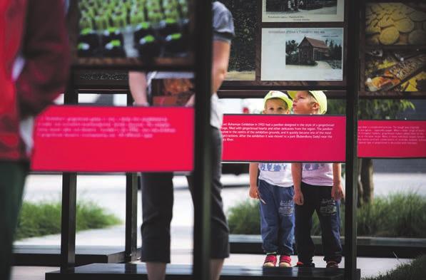 Perníková výstava zpříjemní procházku Tyršovými sady Pietní shromáždění Zámeček V pondělí 26.