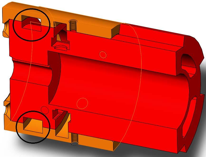 38 Rotační sběrný kroužek AC7203[9] V pevných spojovacích segmentech budou použity rotační sběrné kroužky AC7203 od firmy MOOG.