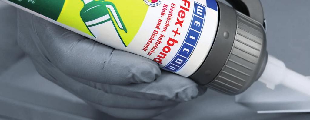 Plast-o-Seal Flex+bond Trvale plastické univerzálne tesnenie Žiadne odvetranie, možnosť okamžitej montáže Elastický, silne priľnavý 200 ml 13350200 biela: RAL 9003* 200 ml