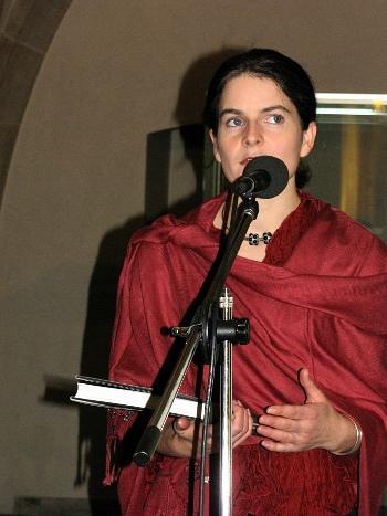 Hana Benešovská, ČEgÚ FF UK, autorka výstavy a spoluautorka publikace Káhira,