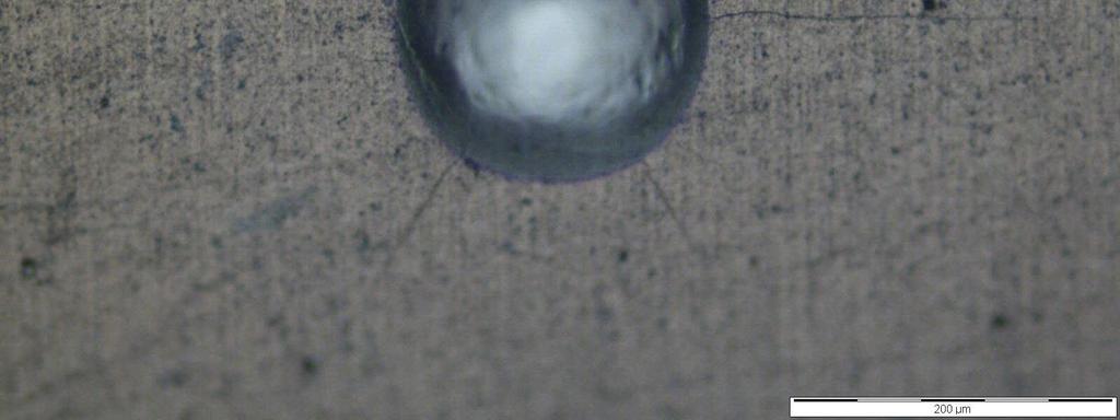 15 Porovnání vtisků u testovaných ploch Opískovaný povrch Hodnocení adheze K01 Povrch