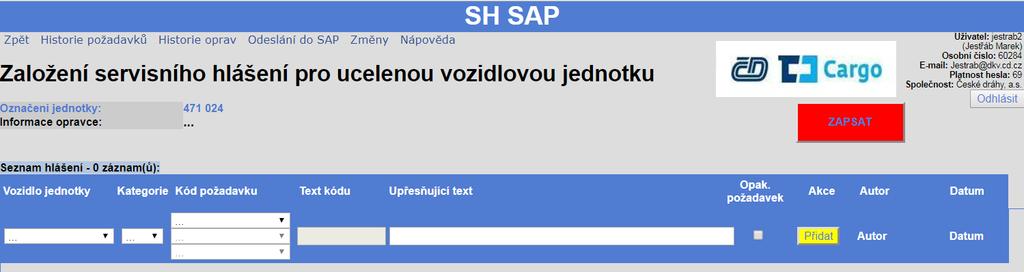 nápověda 3 závadu odstranit při vhodné příležitosti 2- závadu nutno odstranit co nejdříve 1 neschopnost vozidla NP2 Násilné poškození nutno odstranit co