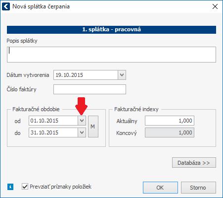 PROGRAM CENKROS PLUS 44 2.16 PRIEBEŽNÁ FAKTURÁCIA VOČI INVESTOROVI Hneď ako sa začne stavebné dielo realizovať, je potrebné, aby stavbyvedúci evidoval, ktoré výkony už boli uskutočnené.