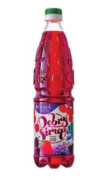 Kč Dobrý sirup pomeranč, lesní plody 0,7 l 12 90