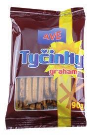 Tyčinky sýrové, grahamové