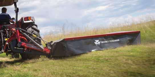 06 Řada MF Farmer: Diskové žací stroje www.masseyferguson.