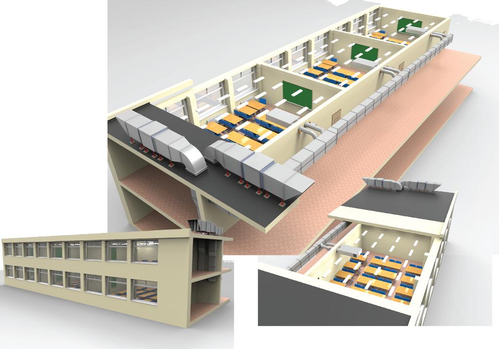 Pasivní rekuperační jednotka nabízí několik výhod oproti centrálním jednotkám, díky svým malým rozměrům.