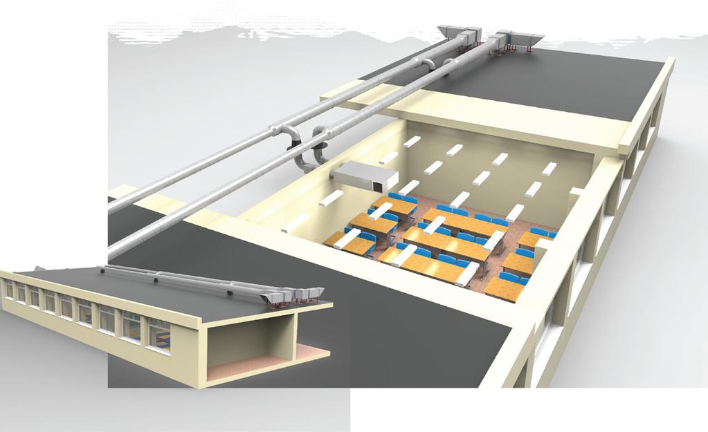 Rekuperační jednotky pro byty a domy : JD JD 4 Funkce tepelného obtoku daného zařízení je zajištěna tak, že se zastaví jeden z ventilátorů.