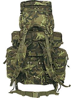 2009 modular backpack shoulder slings Převlek bílý k tlumoku