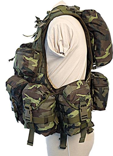removable pockets Přední
