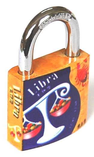 Visací zámky s potiskem 026621 Visací