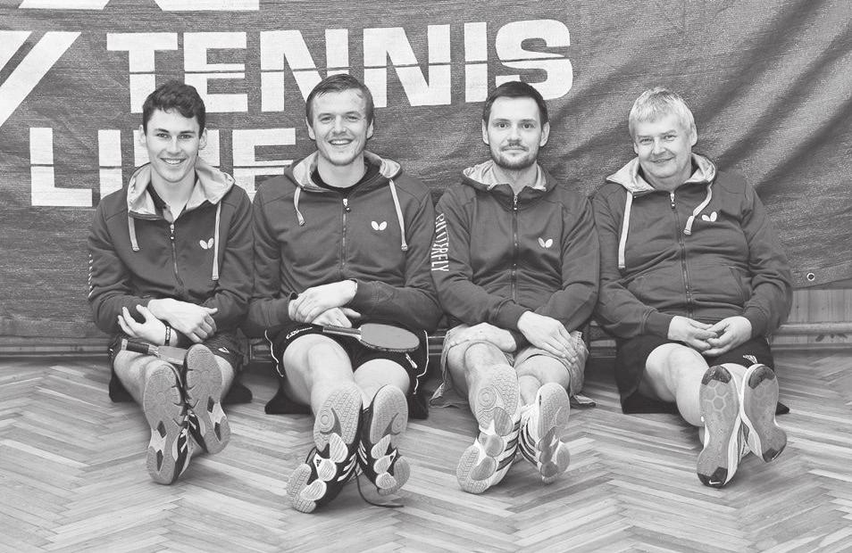 AKTUALITY Sportovní akce KULTURA Informace od zelených stolů František Herout Stolní tenisté si šestým místem zajistili pátou sezónu v ligové špičce Hráči třetiligového Tennisline vstoupili do