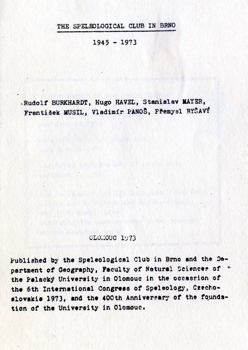 Originál úvodní části publikace z r. 1973, vydané ku příležitosti 6.