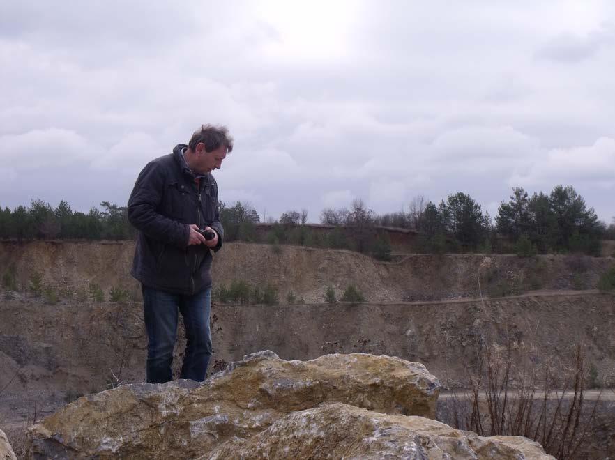 Reportáž z hledání a vybírání kamenů. (7.03.