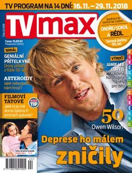 TV program tv max 43 Nejprodávanější časopis na trhu.