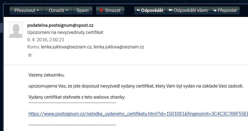 Upozorňujeme, že před na návštěvou pobočky České pošty v Hlinsku k zřízení elektronického podpisu na je nutné si vyhradit dostatek času.
