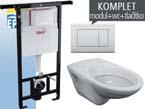 pro závěsné WC pro zazdění nebo předezdění ovládací tlačítko bílé EP klozet závěsný (délka 53 cm) ***sedátko je nutné objednat zvlášť EP závěsný WC komplet 270N pro zazdění EP závěsný WC komplet 270N
