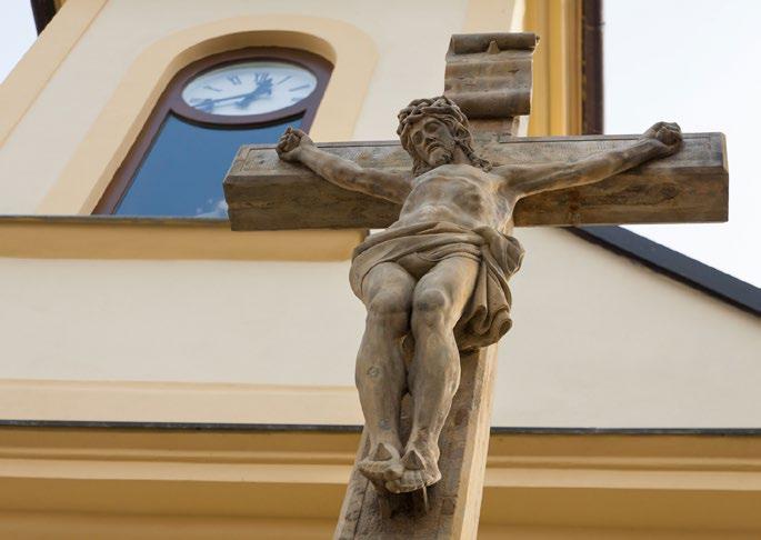 Únor Kaple Radim a Kubáček, kříž sv.