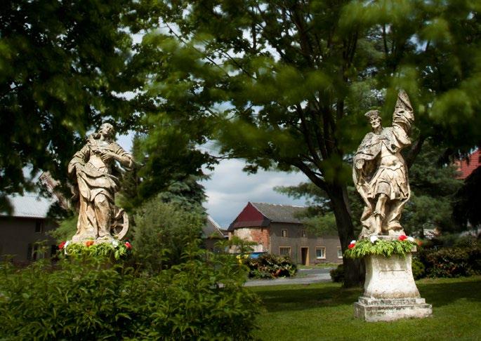 Brezen ˇ Socha Radim Kubáček, sv. Václava a let sv.