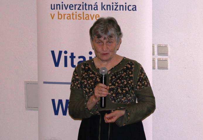 RNDr. Alena Erdziaková z Ministerstva