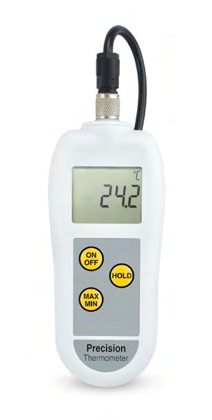 priemyselné Teplomery Precision PT100 s rozlíšením 0.1 C alebo 0.01 C Správnosť ±0.2 C alebo 0.