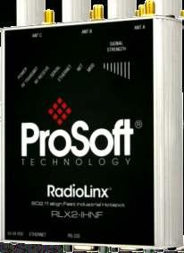 RLX2 - IHNF Společnost ProSoft Technology uvedla na trh komunikační jednotku 802.11n Industrial Wireless Access Point/Bridge/Repeater RLX2 s funkcí Fast Roaming. Komunikační jednotka 802.