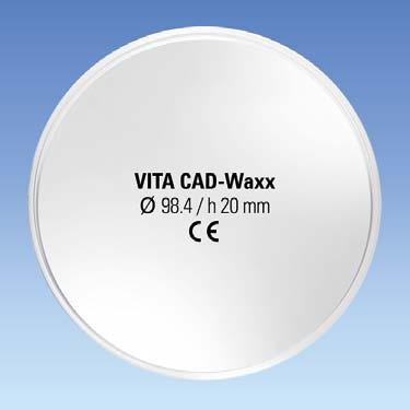 číslo Cena Kč 1 ks Vita CAD-Waxx Disc 98,4 20 mm VIECCWD98201 2.447,- DISK YZ Vita YZ T je léty osvědčený zirkon střední translucence pro zhotovení vysoce pevných konstrukcí.