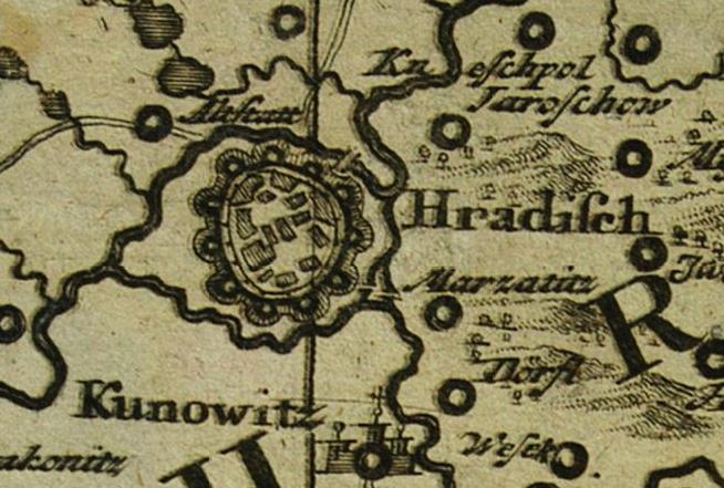 Při hledání a ověřování výše vyjmenovaných typů nám dopomohou staré historické mapy. A to především Müllerova mapa Moravy z roku 1790.