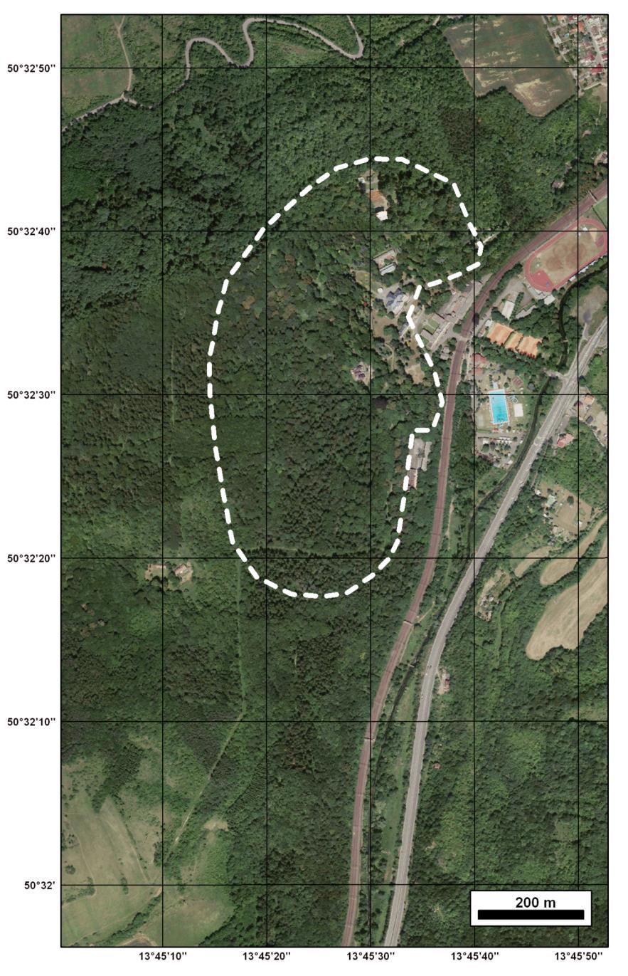 4. Lázeňský park 4.1 Vymezení lokality Lázeňský park, je vybudovaný na jižním okraji města Bíliny.