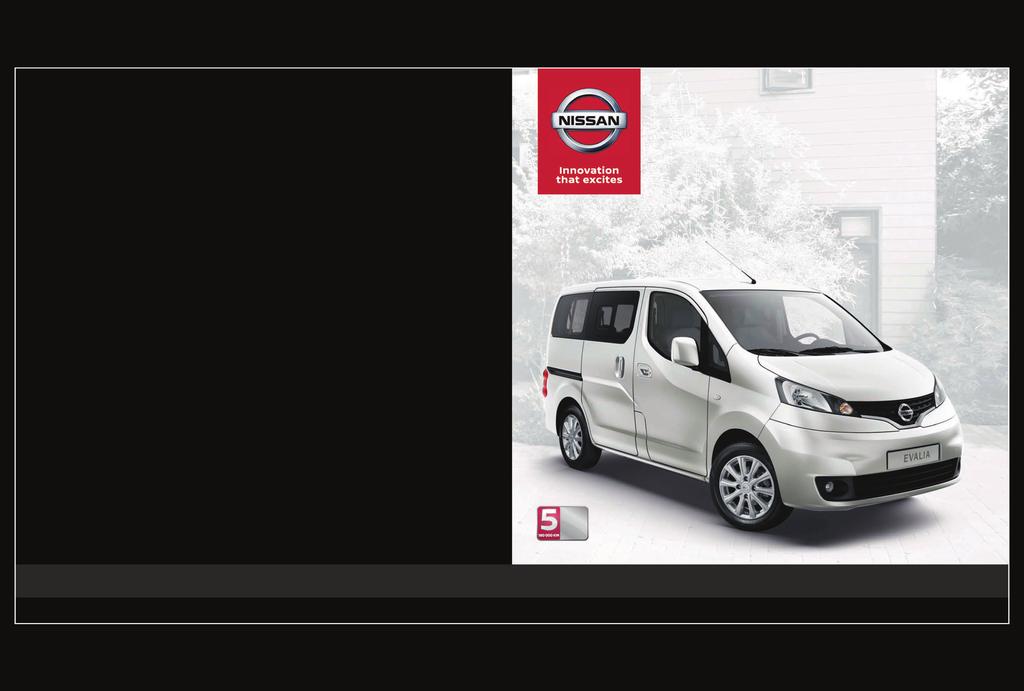 NISSAN NV200 EVALIA ROKOV ZÁRUKA