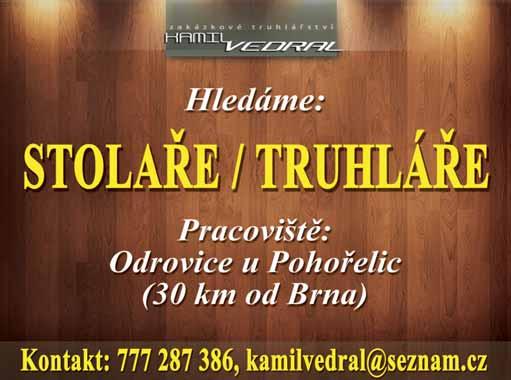 č. 6184 / 5. únor 2018 www.inzertexpres.cz Strana 25 Krejčí, krejčová, švadlena, stříhačka. Břeclav 728 067 749 Manipulační dělníci ve výrobě, dělník ve výrobě - pouze pro OZP. E-mail: jaroslav.