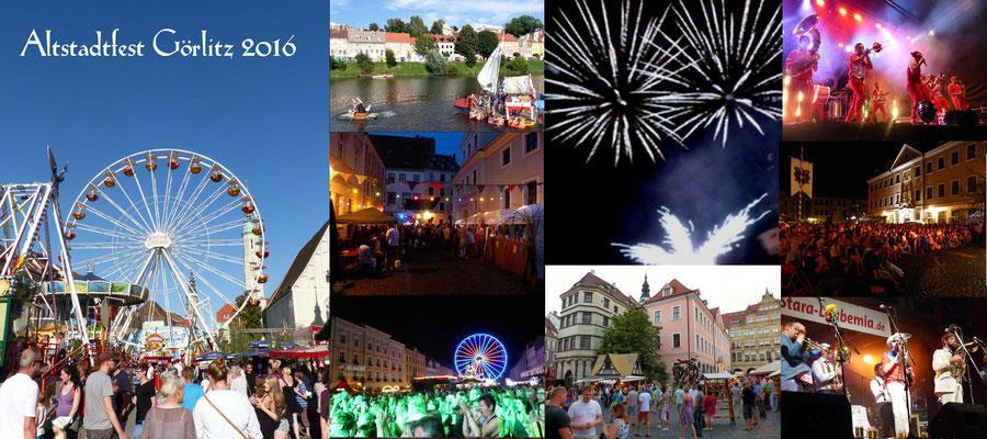 Celkem náklady za rok 2016: cca 23.155,-Kč 5.2 GÖRLITZ Altstadtfest (26. 8. - 28. 8.) Jedná se o tradiční akci, která je obdobou novojičínské městské slavnosti.