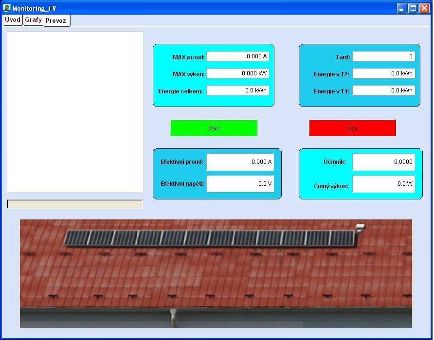 Pro správnost chodu fotovoltaického článku je zde indikátor ve formě žárovky. Když svítí je vše v pořádku, pokud nesvítí fotovoltaický systém nic nevyrábí.