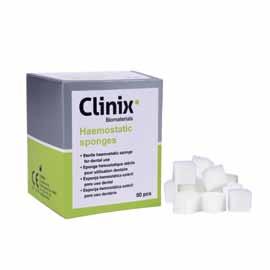 Haemostatic Blister CLINIX Hemostatické pěna.
