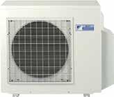 MXS-E/F/G/H/K Multisplit systém Vonkajšie jednotky pre Multisplit systém Vonkajšie jednotky sú vybavené rotačným kompresorom Daikin, ktorý sa vyznačuje nízkou hlučnosťou a vysokou energetickou