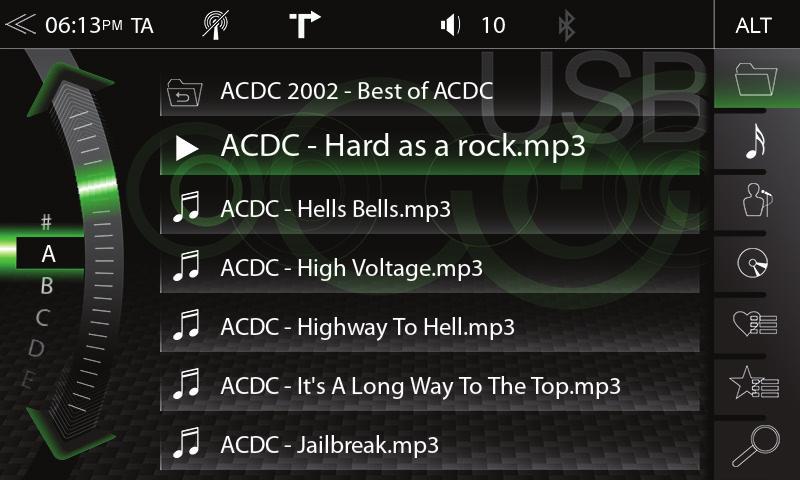 Seznam skladeb (AUDIO) Funkce Smart Playlist (AUDIO) Existují různé seznamy skladeb.