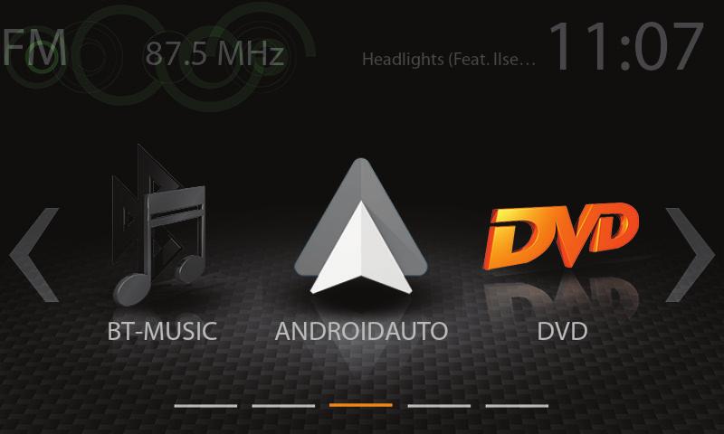 Připojte Android smartphone na USB konektor zařízení ZENEC. Chcete-li používat funkci handsfree Android Auto, propojte smartphone Android se zařízením ZENEC přes Bluetooth.