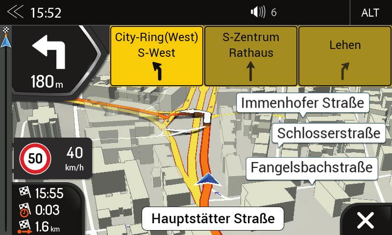Rychlý a jednoduchý výpočet trasy Navigace Klepnutím spustíte navigaci a zobrazíte mapu (pouze v případě, že do zařízení Z-E3756 byla vložena karta navi microsd) AKTUALIZACE NAVIGACE Aktivace