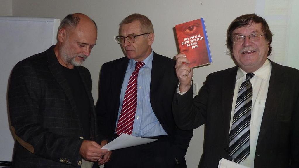 Pavol Frič, František Ochrana a Jan Přikryl před