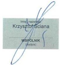 My jako výrobce: Výrobce: Suchowola, 22.02.2016 ES PROHLÁŠENÍ O SHODĚ Poslední dvě číslice roku uplatnění označení CE -17 21/2017 MAR-POL S.C. IMPORT-EXPORT M. Ściana, K.