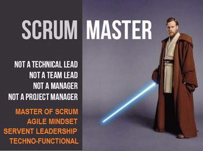 ROLE V TÝMU SCRUM MASTER ZODPOVĚDNÝ ZA BEZPROBLÉMOVÝ CHOD PROJEKTU